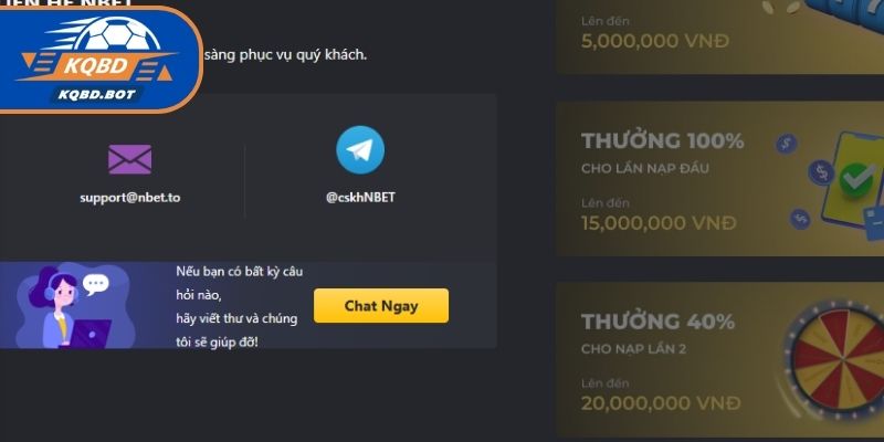 Dịch vụ tại NBET tốt, trải nghiệm ổn định